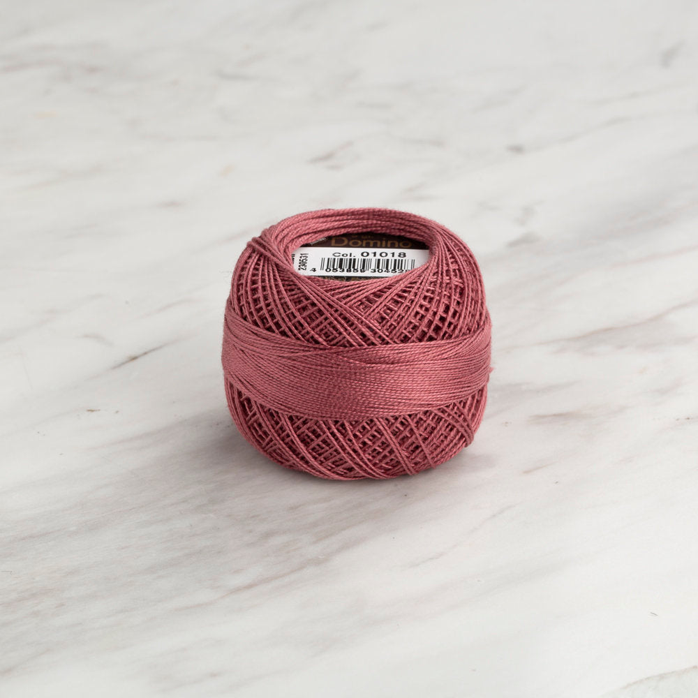 Domino Koton Perle 5gr Gül Kurusu No:12 Nakış İpliği - 4590012-01018